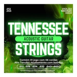 Encordoamento Para Violão Tennessee 012