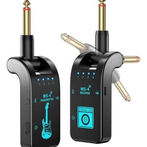 Sistema Transmissor E Receptor Sem Fio Para Guitarra Violao 90º