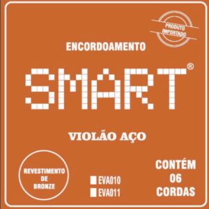 Encordoamento Para Violão aço 010 Smart