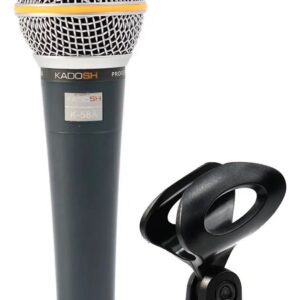 Microfone Kadosh K-58A Dinâmico Profissional