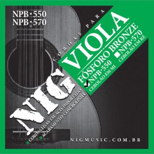 Encordoamento Para Viola MI NPB550 NIG