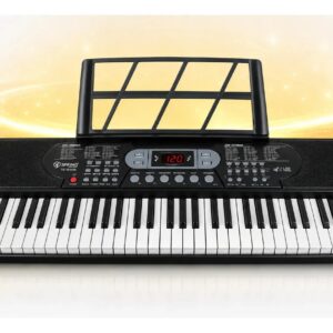Teclado Musical Spring TC-161MK de 61 Teclas com Pitch Bend para Iniciantes