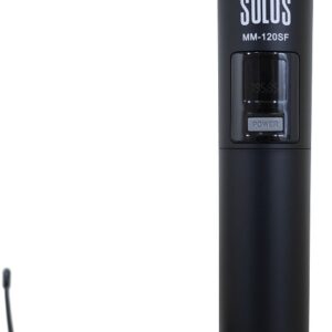 MICROFONE SEM FIO VHF FREQUÊNCIA FIXA SOLUS MM-120SF