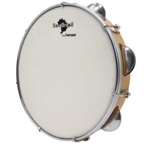 Pandeiro Premium Sambrasil Pele Animal 10"