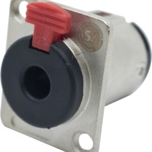 CONECTOR 1/4 FÊMEA PAINEL TRS SOUNDVOICE P10P-FM