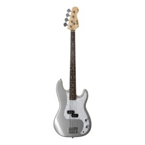 Contra-baixo 4 Cordas Malibu Jb-1 Jazz Bass Prata