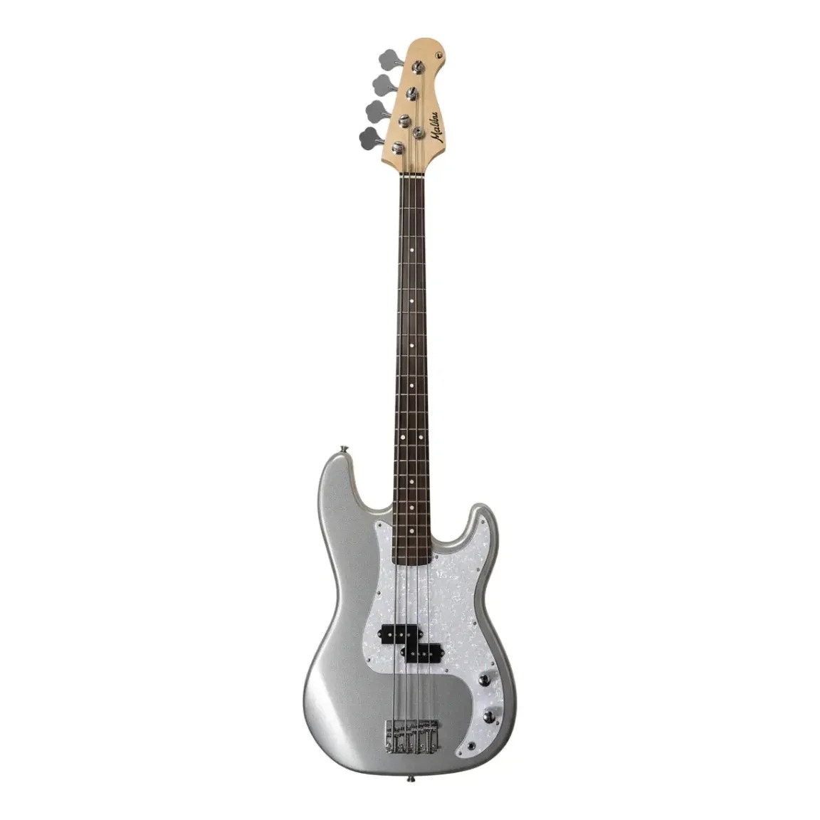 Contra-baixo 4 Cordas Malibu Jb-1 Jazz Bass Prata