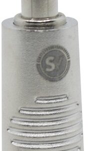 PLUGUE 6,3MM 1/4 LINHA METÁLICA SOUNDVOICE TS P10-MN