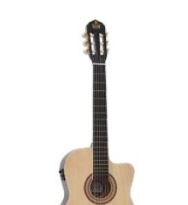 MT39NCE - Violão Elétrico 39” Natural + Dark Brown (Cutaway)