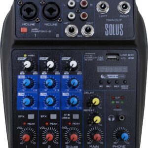 MESA DE SOM COMPACTA SOLUS CLICK-4